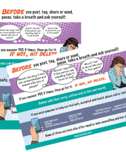 Social Media Reminder Poster Download for Schools