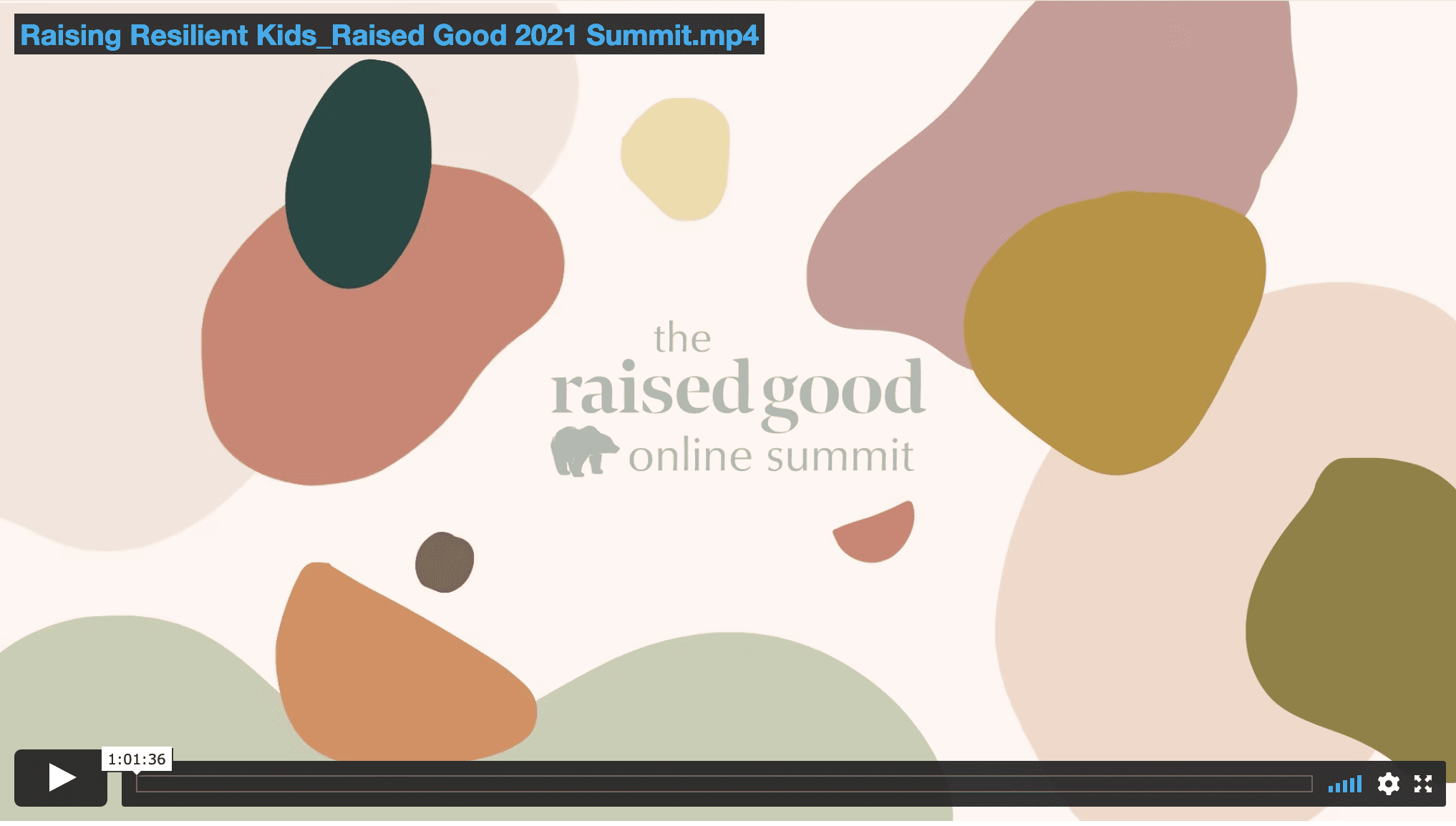 Raising Resilient Children in an Uncertain World – Raised Good Summit ...